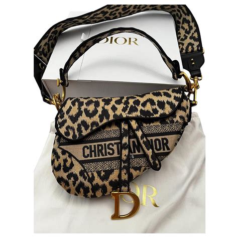 dior saddle leopard|dior saddle men.